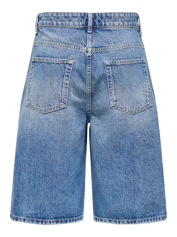 Product BERMUDA DENIM BAGGY MATE-Medium Blue Denim - Image 2