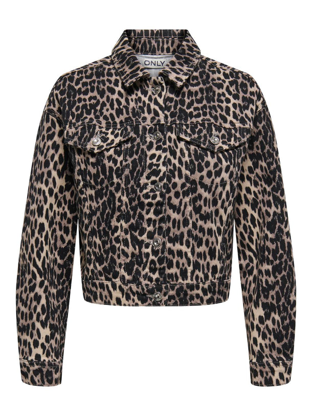 Product CHAQUETA ANLIE - Black AOP:LEO - Image 1