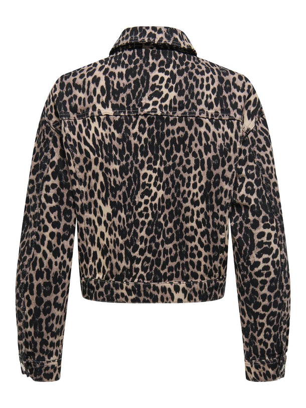 Product CHAQUETA ANLIE - Black AOP:LEO - Image 5