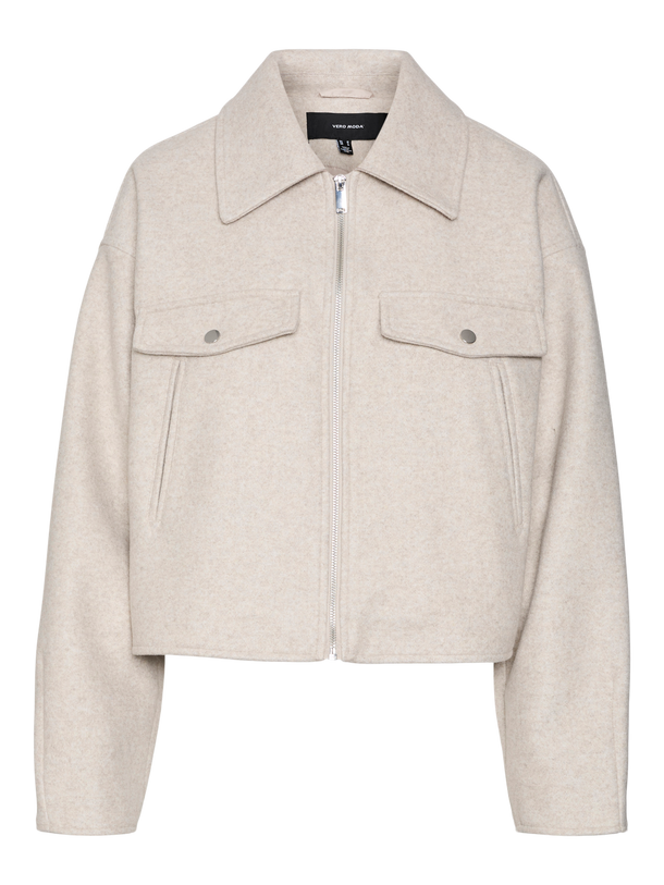 Product CHAQUETA FORTUNEFREJ - Oatmeal Detail:MELANGE - Image 1