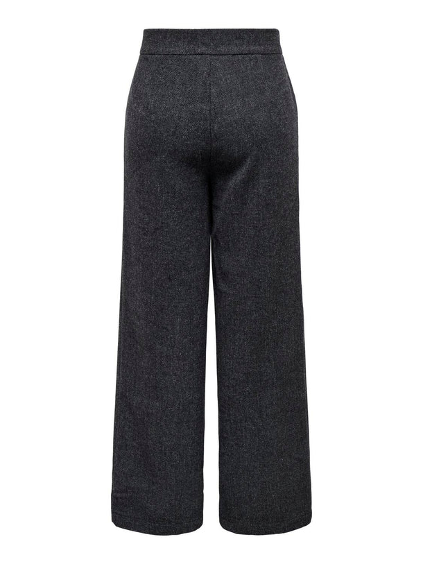 Product PANTALON CORA - Dark Grey Melange Detail:HERRINGBONE - Image 5