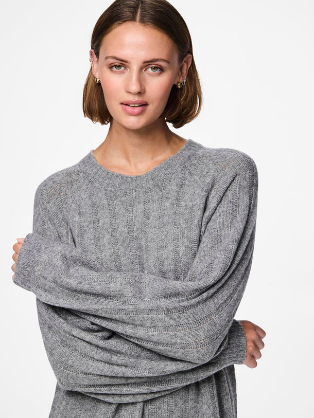 Product VESTIDO MAGGY - Medium Grey Melange - Image 6