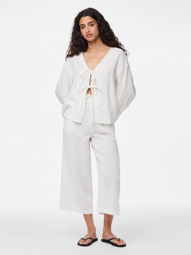 Product BLUSA LAZOS TINA-Cloud Dancer - Image 1