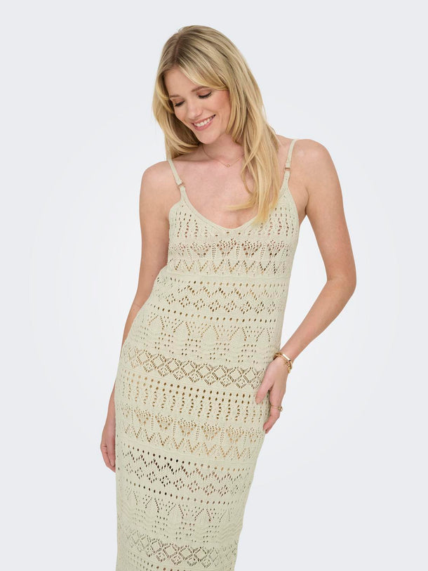 Product VESTIDO MAXI TEJIDO AVINA-Ecru - Image 7