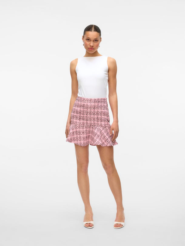 Product MINI FALDA DE TWEED ADELE-Bonbon AOP:MULTI COLOR - Image 5