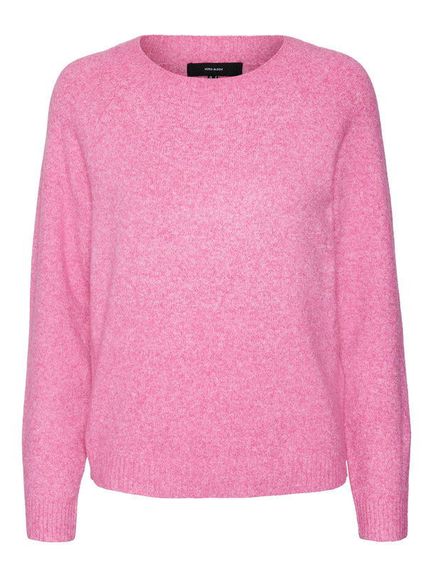 Product SWEATER DOFFY BÁSICO - Fuchsia Purple Detail:MELANGE - Image 1
