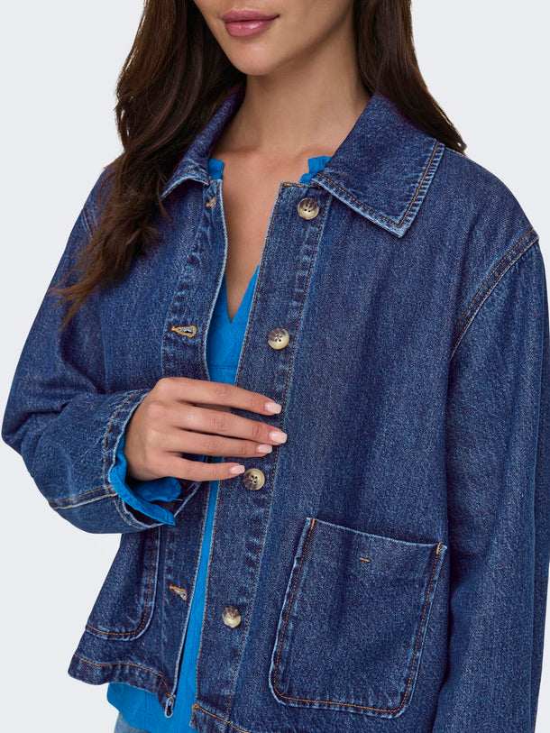 Product CHAQUETA LERIN - Dark Blue Denim - Image 7