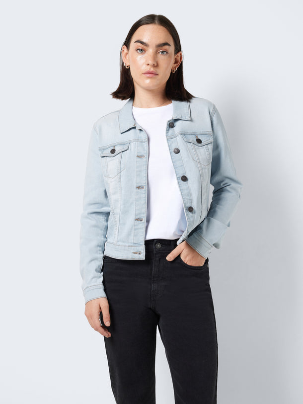 Product CHAQUETA DEBRA DENIM EFECTO LAVADO - Light Blue Denim - Image 5