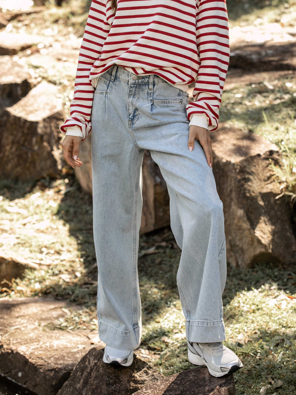 Product JEAN EMILIE - Light Blue Denim - Image 1
