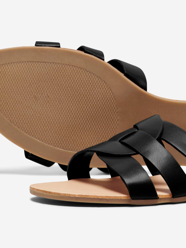 Product SANDALIA CHATA EFECTO CUERO FELI-Black - Image 4