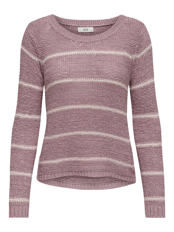 Product SWEATER MORE - Woodrose Stripes:TAPIOCA STRIPES - Image 1