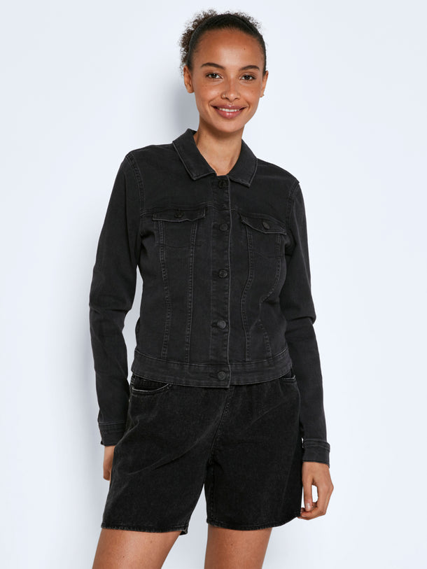 Product CHAQUETA DEBRA DENIM  - Black - Image 1