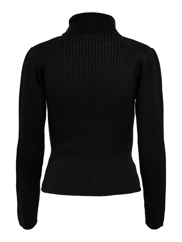 Product SWEATER LINA CUELLO SUBIDO - Black - Image 2