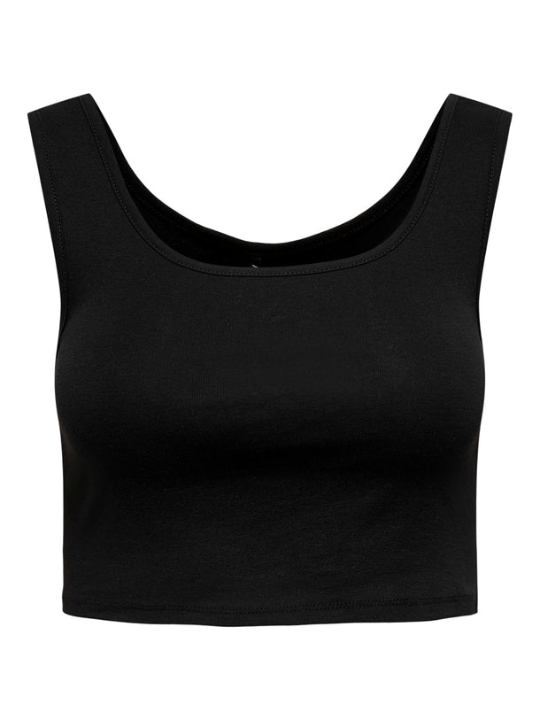 Product POLERA KIRA CROPPED - Black - Image 1