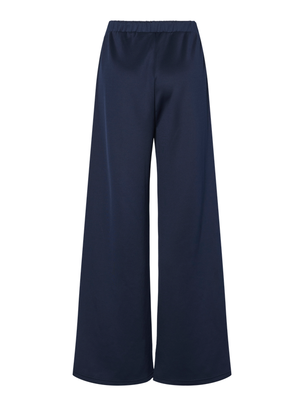 Product PANTALÓN DE TIRO MEDIO CON CINTURA ELÁSTICA TRACK - Maritime Blue - Image 2