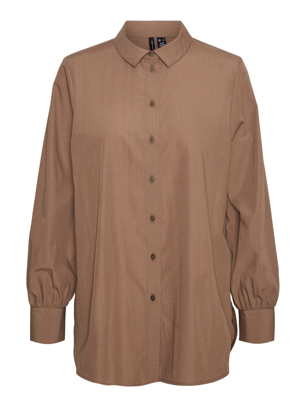 Product CAMISA ELLA - Brown Lentil - Image 1