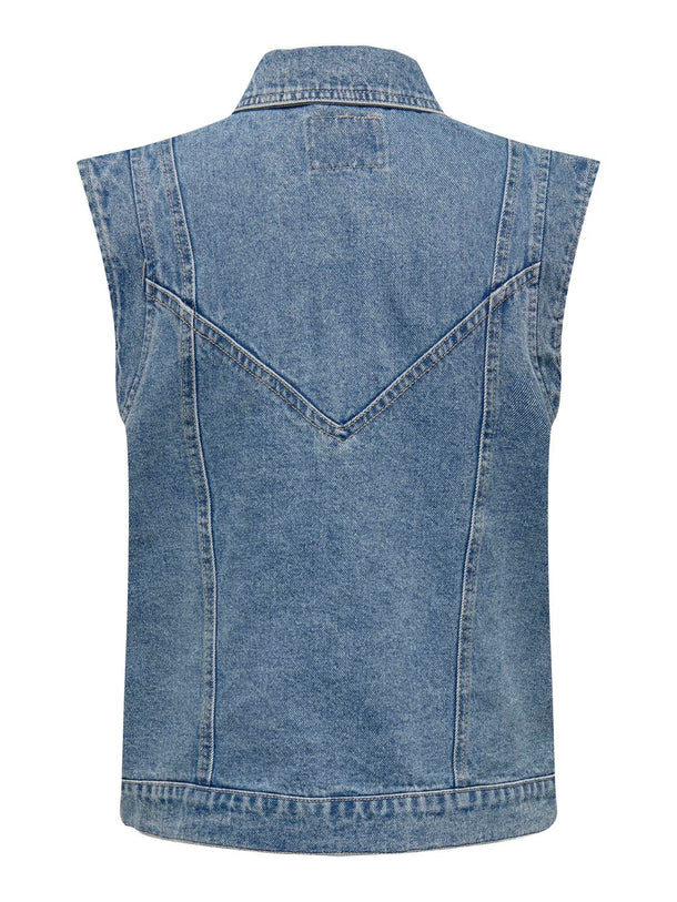 Product CHALECO KENNEDY - Medium Blue Denim - Image 5