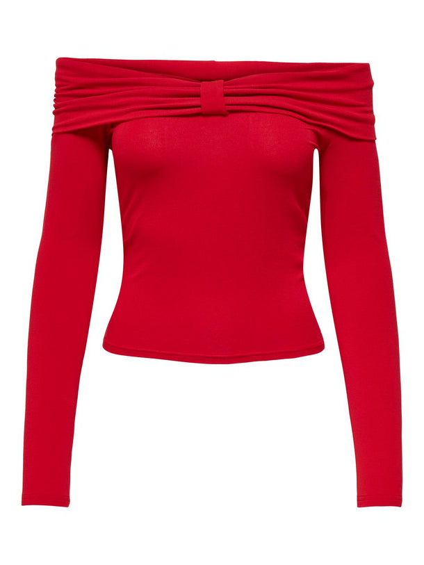 Product TOP FAYOLA - Mars Red - Image 4