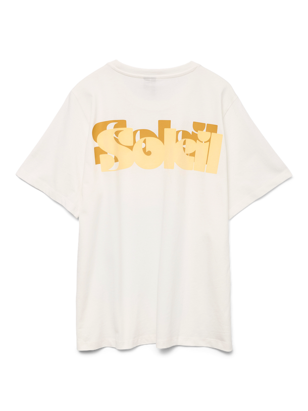 Product POLERA OVERSIZE ESTAMPADA DORIS-Snow White Print:SOLEIL - Image 5