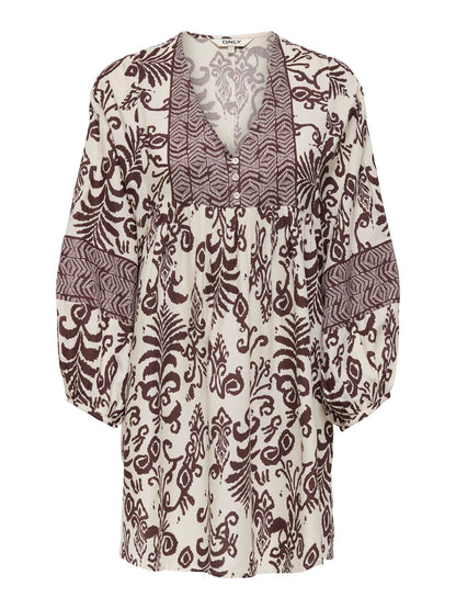 VESTIDO CORTO RICHIZA ESCOTE EN V - null