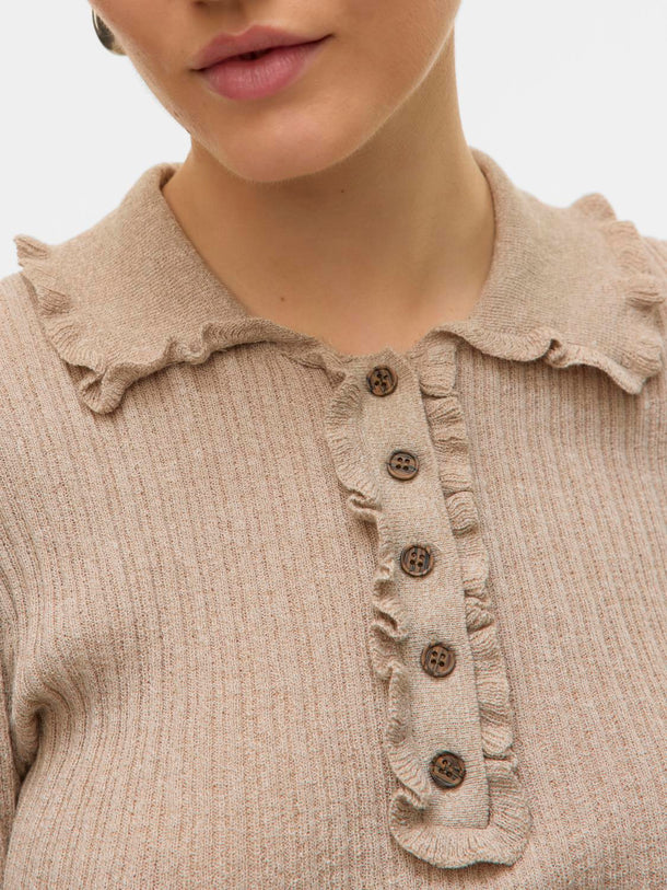 Product TOP TEJIDO SHIRI-Natural Melange - Image 5