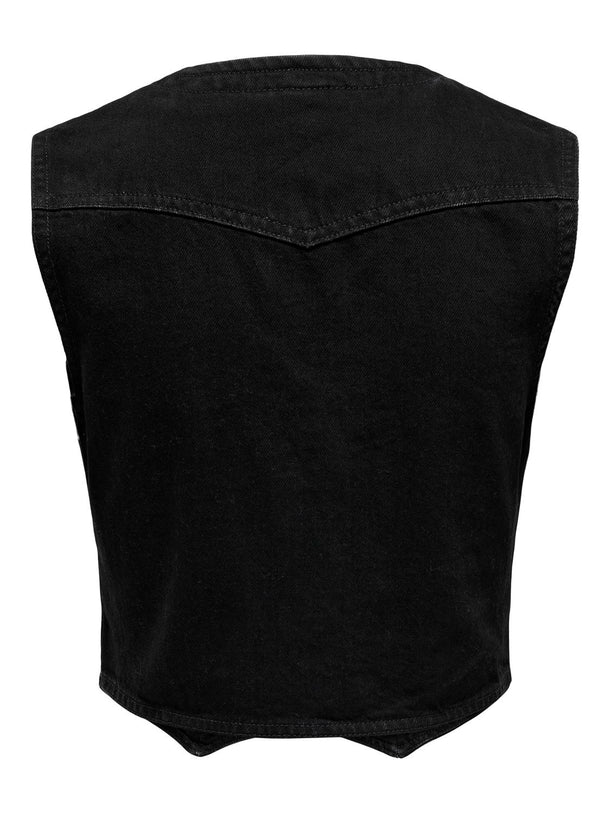 Product CHALECO CARRY - Black Denim - Image 2