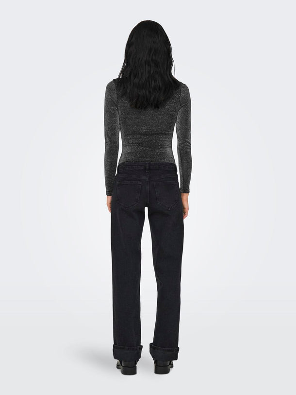 Product BODY AMERA - Black Detail:SILVER GLITTER - Image 4