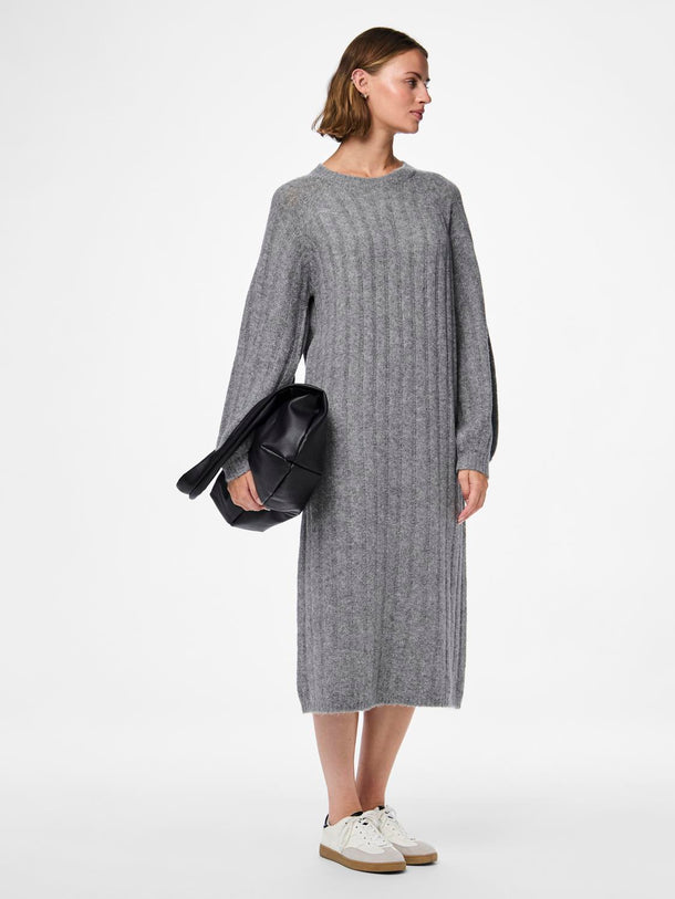 Product VESTIDO MAGGY - Medium Grey Melange - Image 7