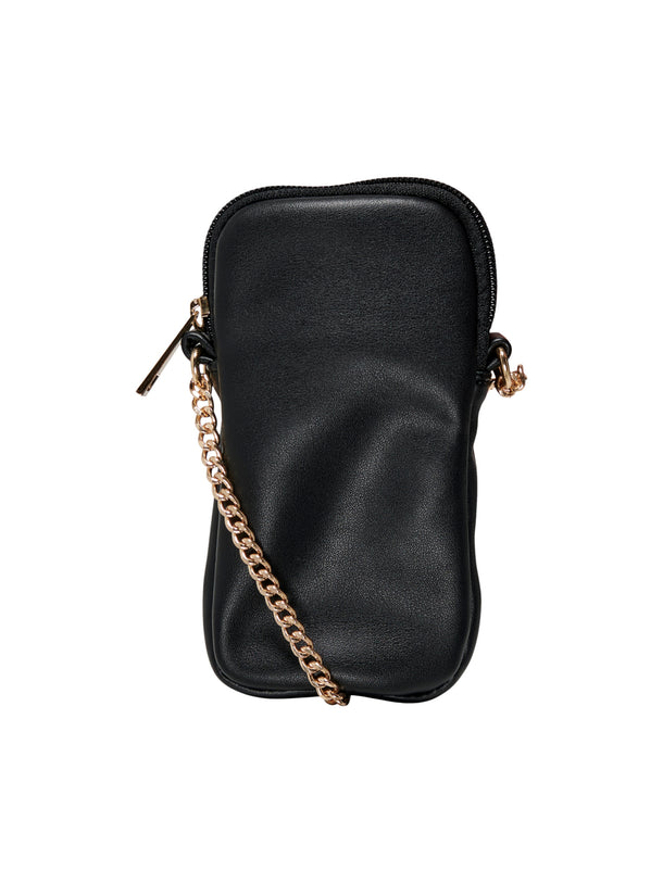 Product BOLSO MEGAN - Black Detail:LIGHT GOLD METAL - Image 1