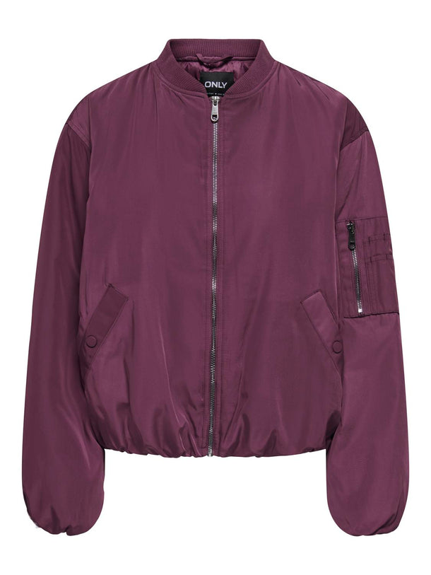 Product CHAQUETA BOMBER OVERSIZE ADE-Mauve Wine - Image 4