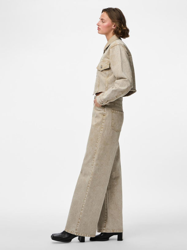 Product JEAN WIDE TIRO MEDIO FAY-Sandshell - Image 7