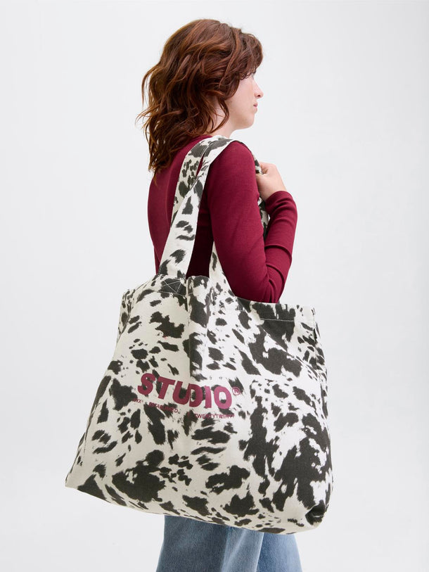 Product BOLSO SHOPPER BETHANY-Bone White AOP:w. COW AOP - Image 7