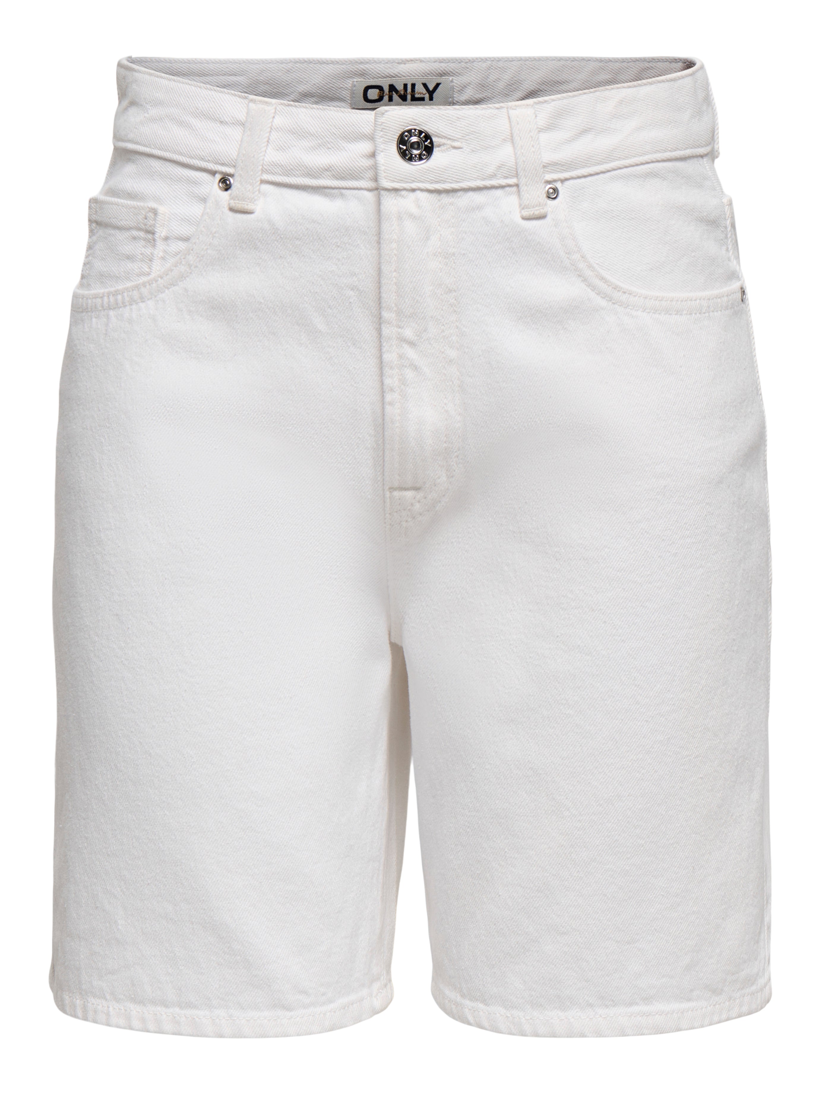 SHORT DENIM TIRO ALTO BILLIE-Bright White