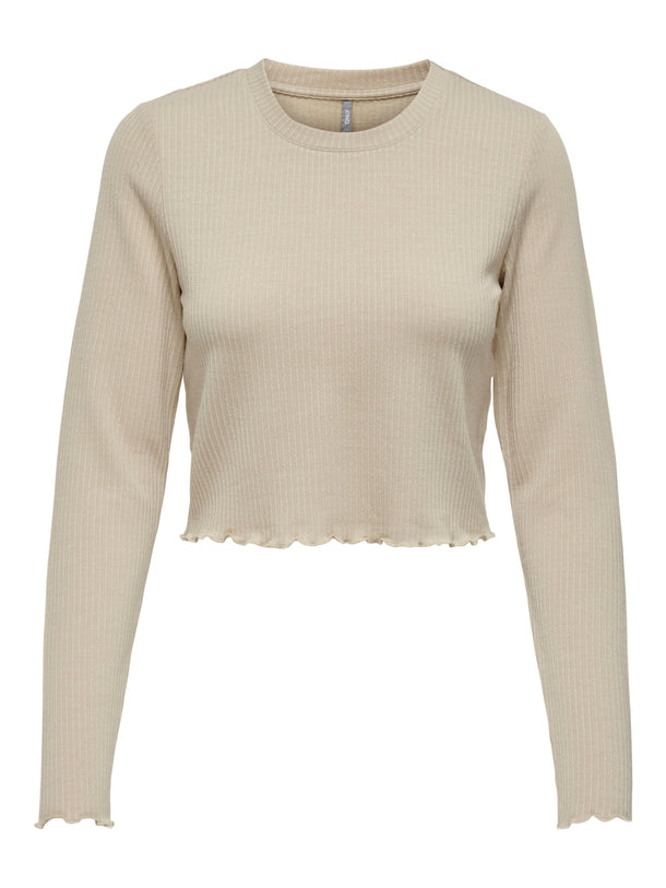 Product TOP FLIKA CROPPED - Irish Cream - Image 1