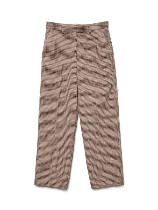 Product PANTALÓN RELAXED SASTRERO SIMMA -Beaver Fur Checks:BLACK AND ROOT BEER - Image 4