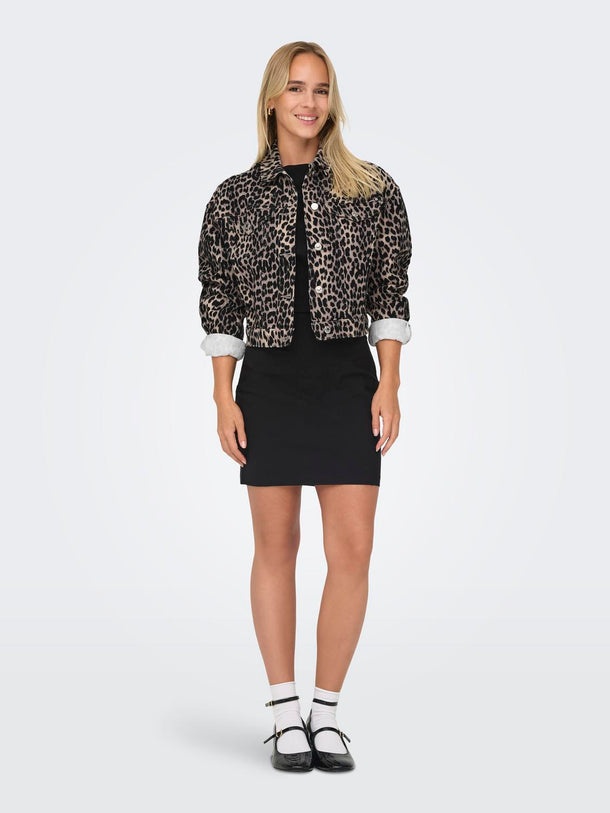 Product CHAQUETA ANLIE - Black AOP:LEO - Image 3
