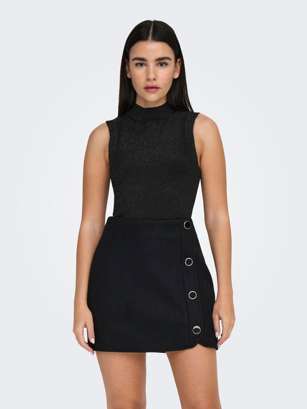 Product TOP NINNA - Black Detail:BLACK GLITTER - Image 2