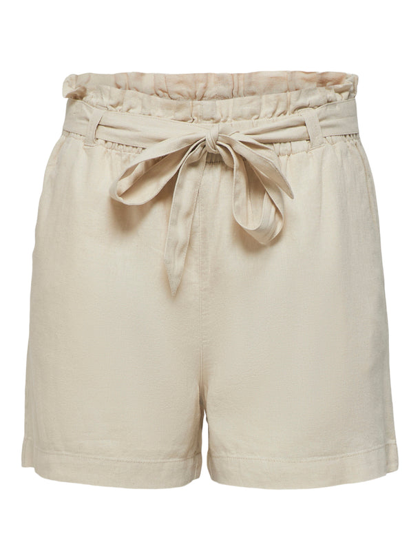 Product SHORT SAY EFECTO LINO - Beige - Image 1