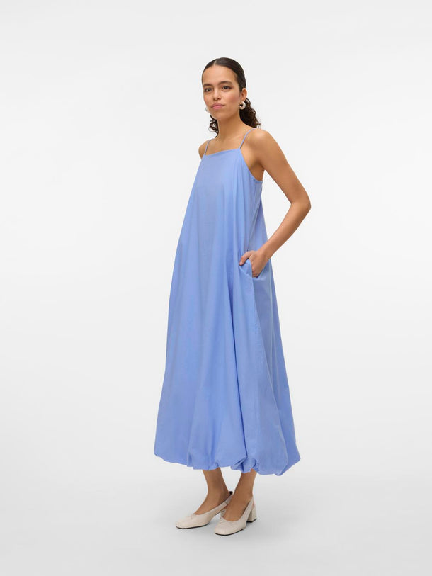 Product VESTIDO MAXI BALLOON FREYA-Hydrangea - Image 3