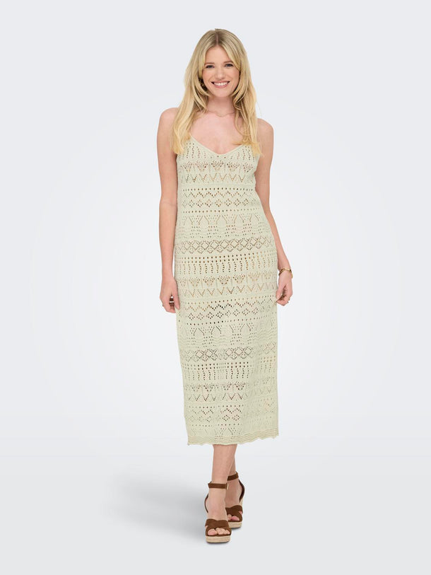 Product VESTIDO MAXI TEJIDO AVINA-Ecru - Image 6