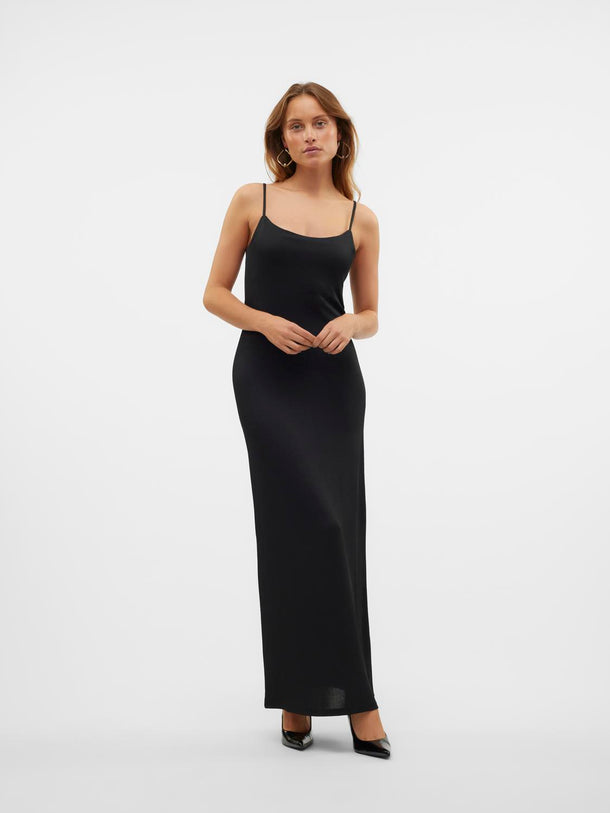 Product VESTIDO KANVA - Black Detail:BLACK LUREX - Image 1