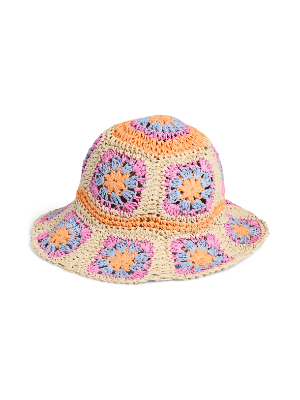 Product SOMBRERO DE RAFIA LUNA - Nature Detail:Multi - Image 2