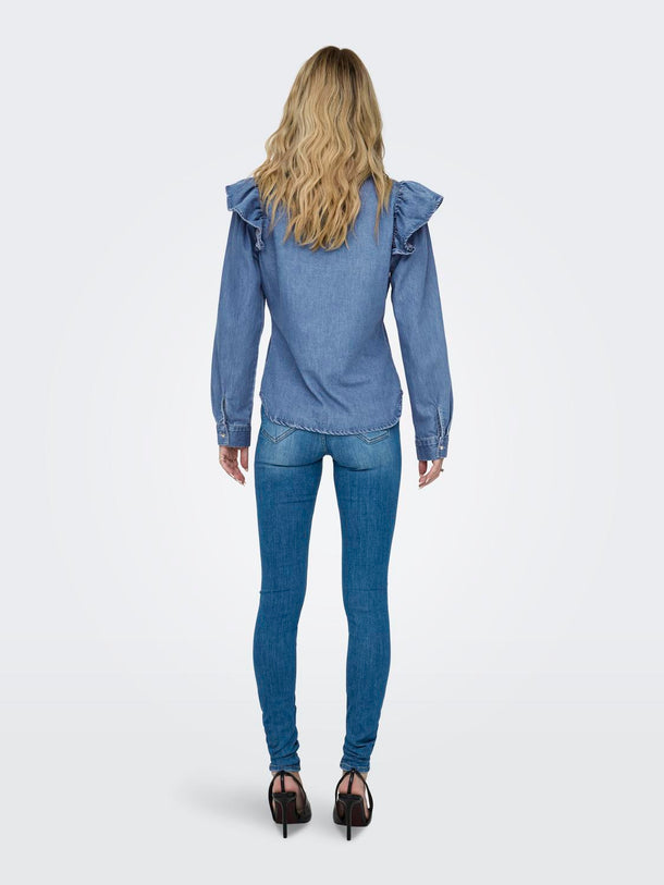 Product CAMISA INDIGO  - Medium Blue Denim - Image 3