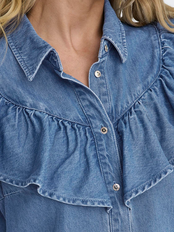 Product CAMISA INDIGO  - Medium Blue Denim - Image 6
