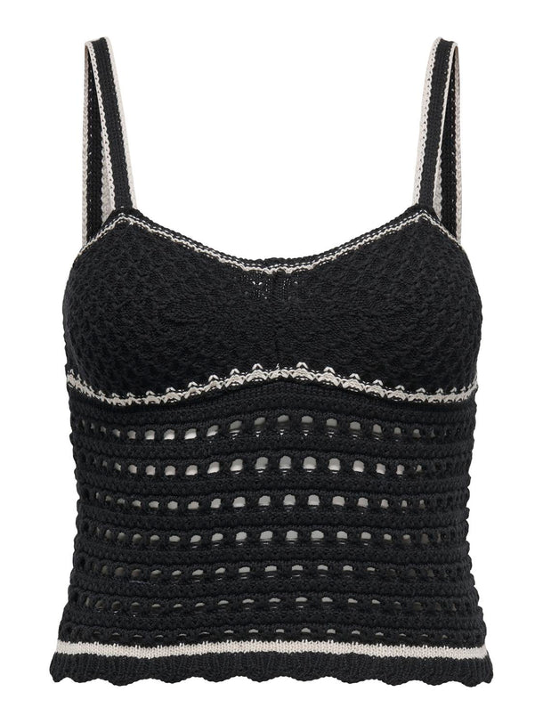 Product TOP MINNIE TEJIDO - Black Detail:BIRCH - Image 4