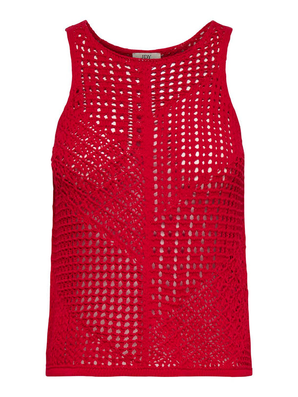 Product TOP TEJIDO SIN MANGAS FRIDA-Mars Red - Image 1