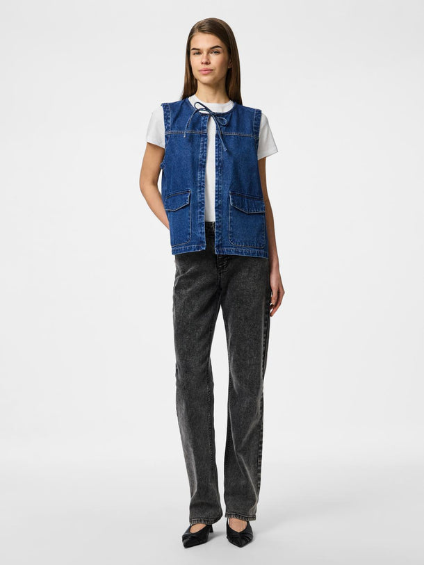 Product CHALECO FENNA - Dark Blue Denim - Image 2