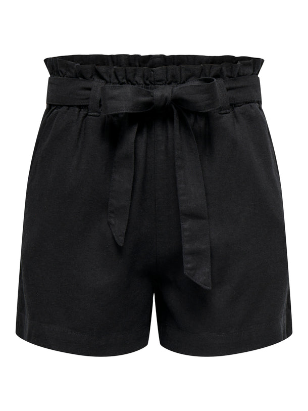 Product SHORT SAY EFECTO LINO - Black - Image 1