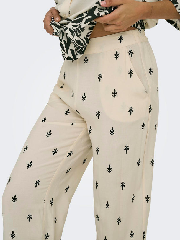 Product PANTALÓN MAGGIE - Sandshell AOP:BLACK ETHNIC - Image 6