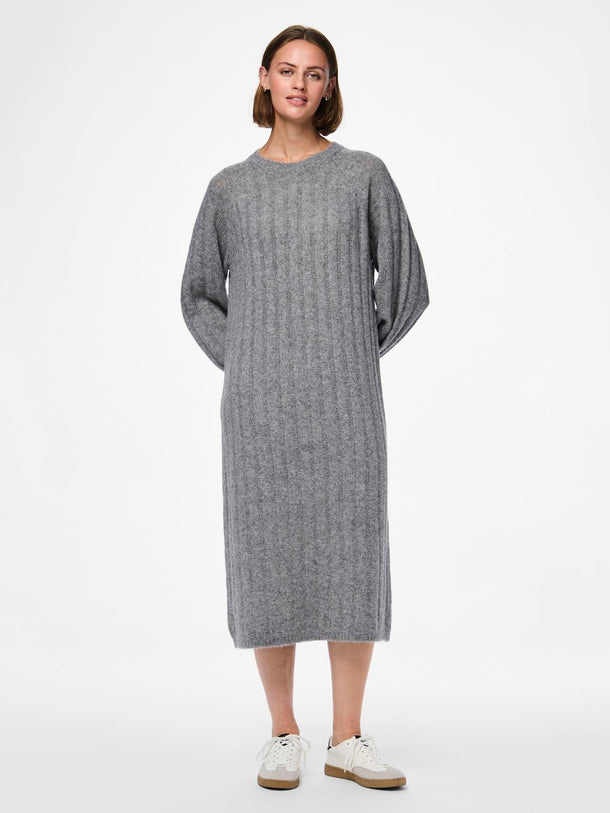 Product VESTIDO MAGGY - Medium Grey Melange - Image 3